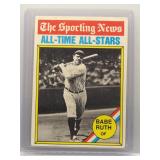 Babe Ruth 1976 Topps All-Stars