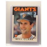 Will Clark 1986 Topps Traded Rookie