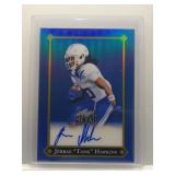 Jerrae Hawkins 2025 Leaf Metal auto blue ref. /20
