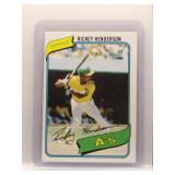 Rickey Henderson 1980 Topps Rookie