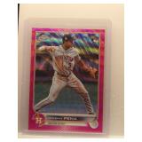 2022 Topps Chrome Pink Jeremy Pena Rookie