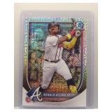 Ronald Acuna Jr. 2025 Bowman Chrome mojo