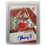Johnny Davis 2023 Revolution rookie auto