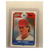 Mike Schmidt 1989 Topps Cap'n Crunch