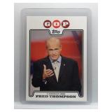 Fred Thompson 2008 Topps Campaign