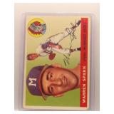 Warren Spahn 1955 Topps