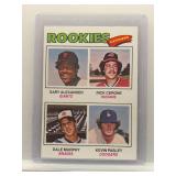 Dale Murphy 1977 Topps Rookie Catchers