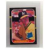 Mark McGwire 1987 Donruss rookie