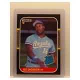 Bo Jackson 1987 Donruss rookie