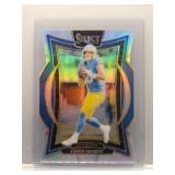 Justin Herbert 2024 Select Concourse die-cut...