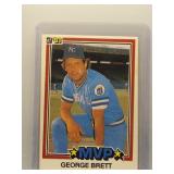 George Brett 1981 Donruss MVP