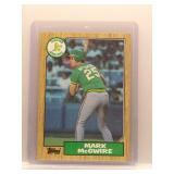 Mark McGwire 1987 Topps