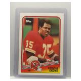 Christian Okoye 1988 Topps super rookie
