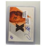 Dennis Northcutt 2000 Upper Deck SPx auto patch...
