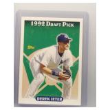 Derek Jeter '92 Topps Draft Pick 2000 reprint
