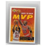 Michael Jordan 1992 Upper Deck Back to Back MVP