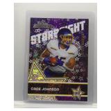 Cade Johnson 2021 Wild Card Alumination Starbright