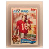 Joe Montana 1982 Topps