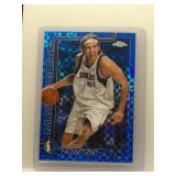 Dirk Nowitzki 2025 Topps Chrome blue x-fractor...