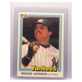 Reggie Jackson 1981 Donruss