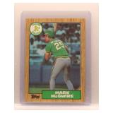 Mark McGwire 1987 Topps