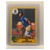 Bo Jackson 1987 Topps Future Stars