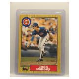 Greg Maddux 1987 Topps