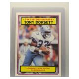 Tony Dorsett 1983 Topps Record Breaker