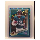 Travis Hunter 2025 Donruss The Rookies green...