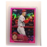 Shohei Ohtani 2023 Topps Chrome Pink