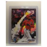 James Wood 2025 Bowman Chrome Adios! rookie