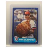 Mickey Hatcher 1986 Fleer