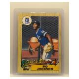 Bo Jackson 1987 Topps Future Stars Rookie