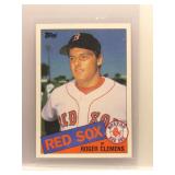 Roger Clemens 1985 Topps Rookie