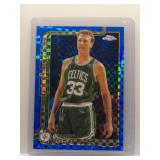 Larry Bird 2025 Topps Chrome blue x-fractor ref.