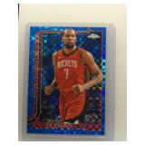 Kevin Durant 2025 Topps Chrome blue x-fractor ref.