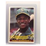 Rickey henderson 1984 Donruss