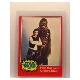 1977 Star Wars Solo and Chewbacca