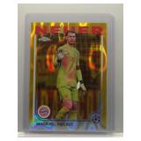 Manuel Neuer 2025 Topps Chrome orange lava ref....