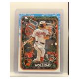 Jackson Holliday 2024 Topps Holiday rookie