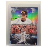 Travis Bazzana 2025 Bowman Chrome Rookie