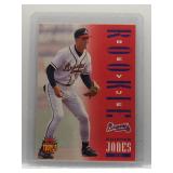 Chipper Jones 1994 Donruss Triple Play Rookie...