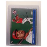 James Wood 2025 Topps Chrome Platinum rookie