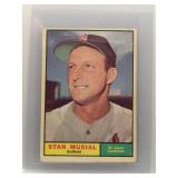 Stan Musial 1961 Topps