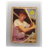 John Powell 1962 Topps rookie