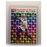 Josh Allen 2018 promo Prism Rookie