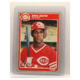 Eric Davis 1985 Fleer Rookie