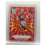 Mike Alstott 2025 Elite red explosion ref.