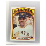 Willie Mays 1972 Topps