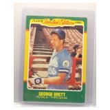 George Brett 1986 Fleer Limited Edition